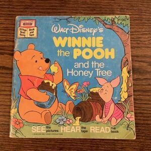 Walt Disney's Winnie the Pooh and the Honey Tree See Hear Read Book, No Tape